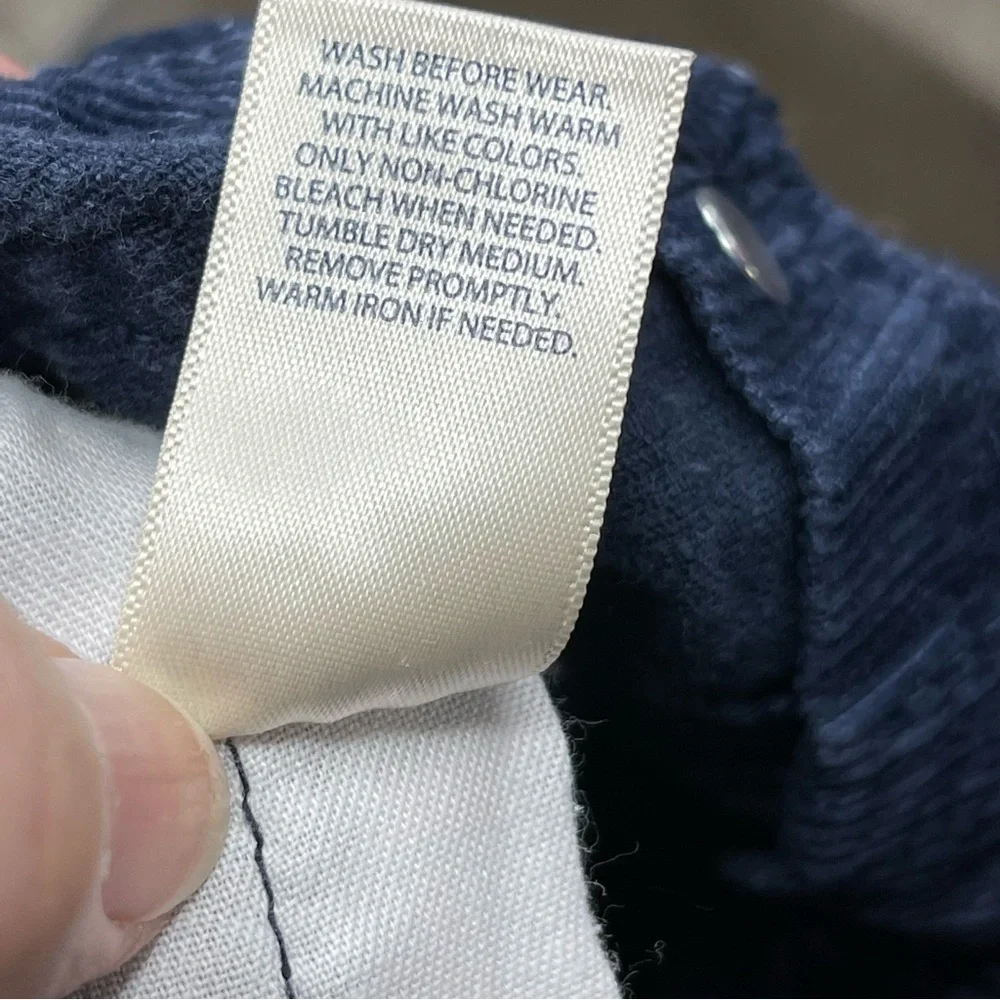 OshKosh Blue Corduroy Overalls size 3 months